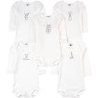 Petit Bateau 5-Pack Baby Body