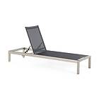 Chaise longue Fossato 64|198 cm Svart