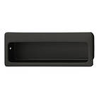 Skålhandtag Infällt Svart 99X38Mm