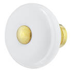 Knopp 25Mm Porslin Vit
