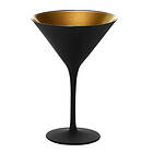Stölzle Elements verre à martini Noir/Guld