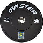 Master Fitness Bumper Plate Ski Alpine 20 Kg