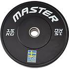 Master Fitness Bumper Plate Ski Alpine 15 Kg