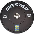 Master Fitness Bumper Plate Ski Alpine 25 Kg