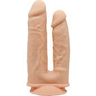 Silexd Double Penetration Silicone Dildo with Vibration