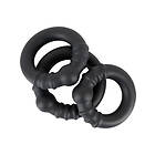 Rebel Men's Gear 3 Heavy Silicone Cock Rings