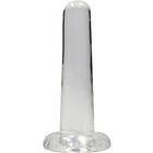 RealRock Crystal Clear Non Realistic Dildo 13,5cm