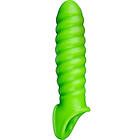 Ouch! Glow in the Dark: Swirl Stretchy Penis Sleeve