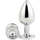 Dream Toys Gleaming Love Silver Plug medium