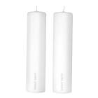 Georg Jensen Blockljus 25x6 cm 2-pack