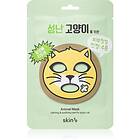 Skin79 Animal For Angry Cat Fuktgivande Och Lugnande Arkmask 23g