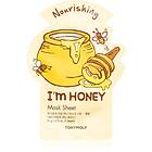 Tonymoly I'm Honey Fuktgivande Och Lugnande Arkmask 21g