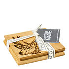 Scottish Made Glasunderlägg Ek Hjort 2-pack