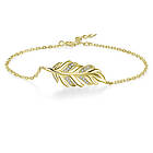 A-Hjort Big Leaf bracelet 14-18 cm