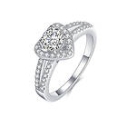 A-Hjort Heart ring 52 Eurosize