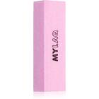 Block MYLAQ Polish Buffer för naglar färg Pink 1 st. female