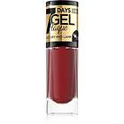 Eveline Cosmetics 7 Days Gel Laque Nail Enamel Nagellacksgel utan UV / LED tätning Skugga 55 8ml female