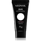 NeoNail Duo Acrylgel French White Gel för nagelmodellering 15g female