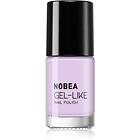 Nobea Day-to-Day Gel-like Nail Polish Nagellack med gel-effekt Skugga Soft lilac #N05 6ml female