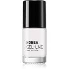 Nobea Day-to-Day Gel-like Nail Polish Nagellack med gel-effekt Skugga Snow white