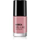 Nobea Day-to-Day Gel-like Nail Polish Nagellack med gel-effekt Skugga Timid pink