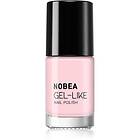 Nobea Day-to-Day Gel-like Nail Polish Nagellack med gel-effekt Skugga Misty rose