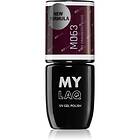 Skugga MYLAQ UV Gel Polish Gel-nagellack My Cranberry Juice 5ml female