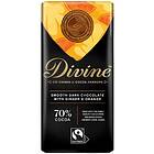 Chocolate Divine Dark 70% with Ginger & Orange 90g