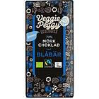 Veggie Peggy Mörk Choklad Blåbär 85g