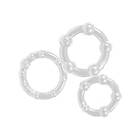Scala Playhouse Stay Hard: Penisringar transparent 3-pack