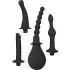 You2Toys Black Velvets: Silicone Douche with 4 Attachments