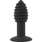 You2Toys Black Velvets: Twist Butt Plug