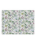 Pimpernel Botanic Garden Chintz Tablett 30x40 cm 4-pack