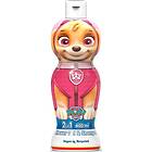 Nickelodeon Paw Patrol Shower Gel & Shampoo Duschtvål och schampo 2-i-1 för barn Skye 400ml unisex