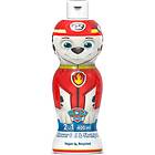 Nickelodeon Paw Patrol Shower Gel & Shampoo Duschtvål och schampo 2-i-1 för barn Marshall 400ml unisex