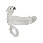 You2Toys Crystal Clear: Vibrating Sleeve with Ball Ring