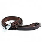 Feel Leather Braid Läderkoppel Brun (15 mm x 180 cm)