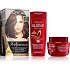 L'Oreal Paris Elseve Color-Vive Set 4,15 Caracas (För färgat hår) female