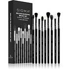 Sigma Beauty Deluxe Blending Brush Set av borstar (för ögonen) 9 st. female