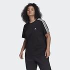 Adidas Essentials Slim 3-stripes T-shirt (plus Size) (Naisten)