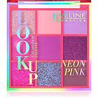 Eveline Cosmetics Look Up Neon Pink Palett för ögonskugga 10.8g female