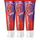 Colgate Max White Purple Reveal Refreshing Toothpaste 3x75ml unisex