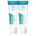 Elmex Sensitive Whitening Toothpaste för naturligt vita tänder 2x75ml female
