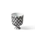 Post Scriptum Cachepot Vase Black Checks