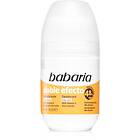 Babaria Deodorant Double Effect Roll-on antiperspirant Anti hår återväxt 50ml female