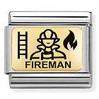 Nomination Classic Gold Fireman 030166/21