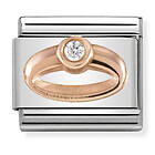 Nomination RoseGold Ring 430305-04