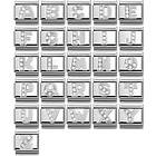 Nomination SilverShine Zirkonia bokstäver 330301 F