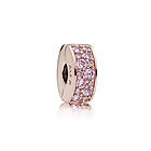 Pandora 781817PCZ Pink Shining Elegance Rose clip