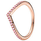 Pandora ring Stackable Wish Sparkling Pink 186316C02-52